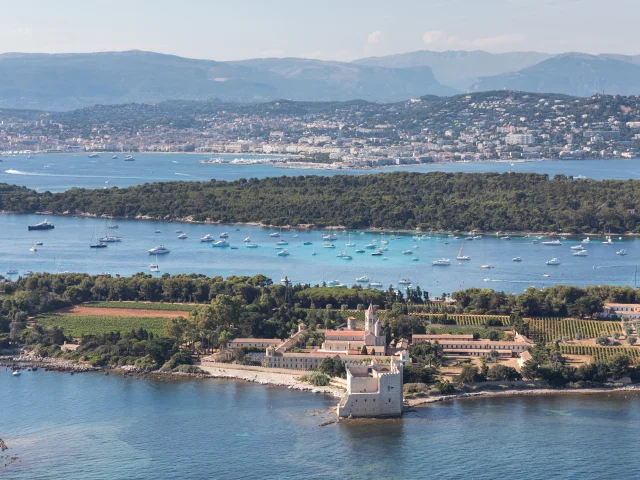 The Lérins Islands in Cannes