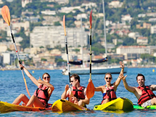 Kayaking in Cannes