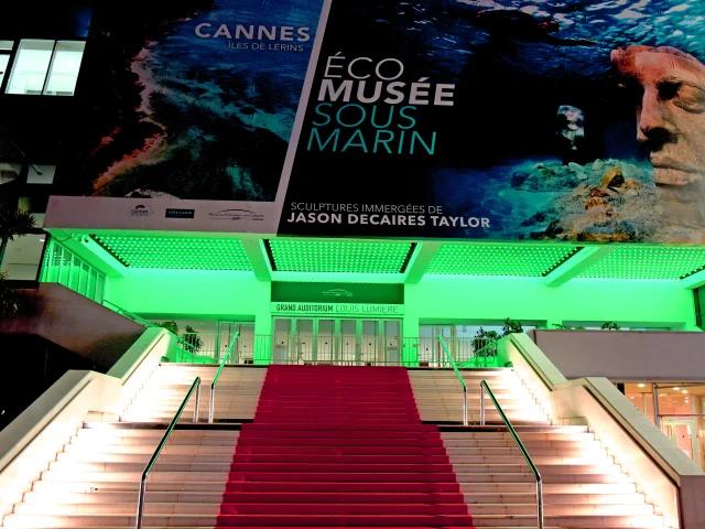 The green Palais des Festivals in Cannes